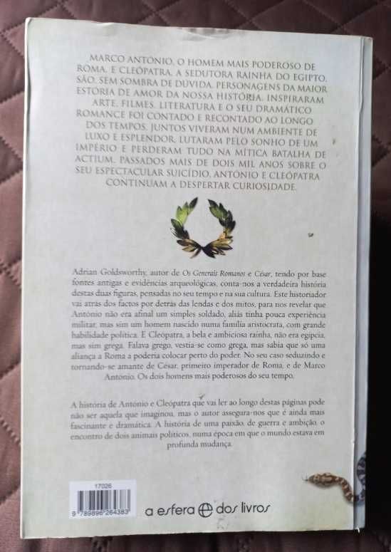António e Cleópatra - Adrian Goldsworthy