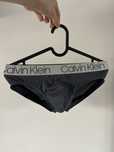Slipy szare calvin klein S
