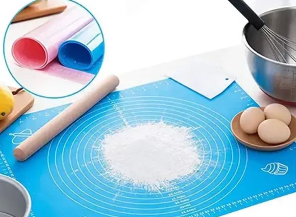 Силиконовый коврик для раскатки и выпечки теста