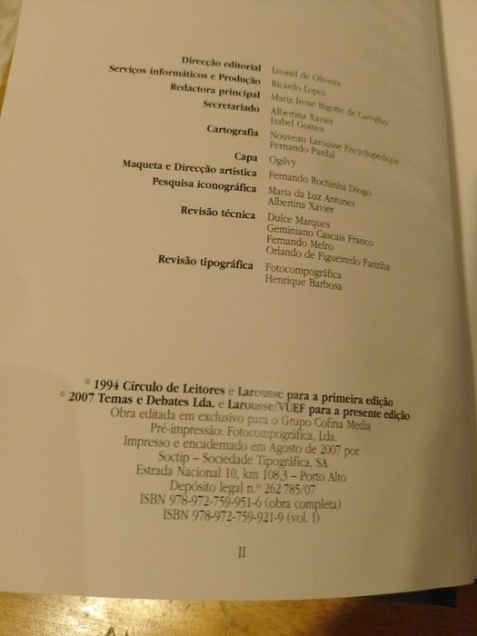 Enciclopédia Larousse completa 18 volumes