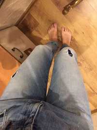 Spodnie boyfriend zara jeansy dżinsy 36
