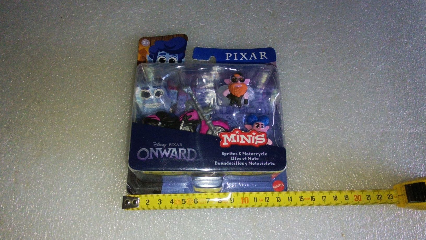 Disney Pixar Onward -Minis- Sprites conjunto de bonecos  com moto