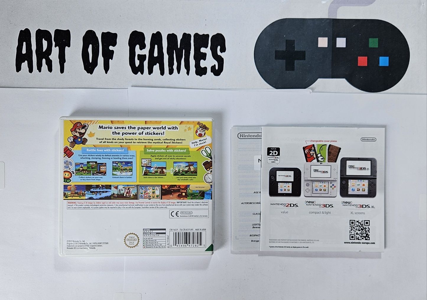 Gra Paper Mario Sticker Star Nintendo 3DS