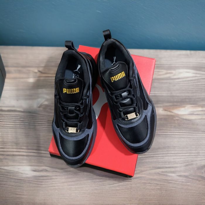 Кросівки жіночі puma cassia lux чорні, розміри 36,37,38,39,42