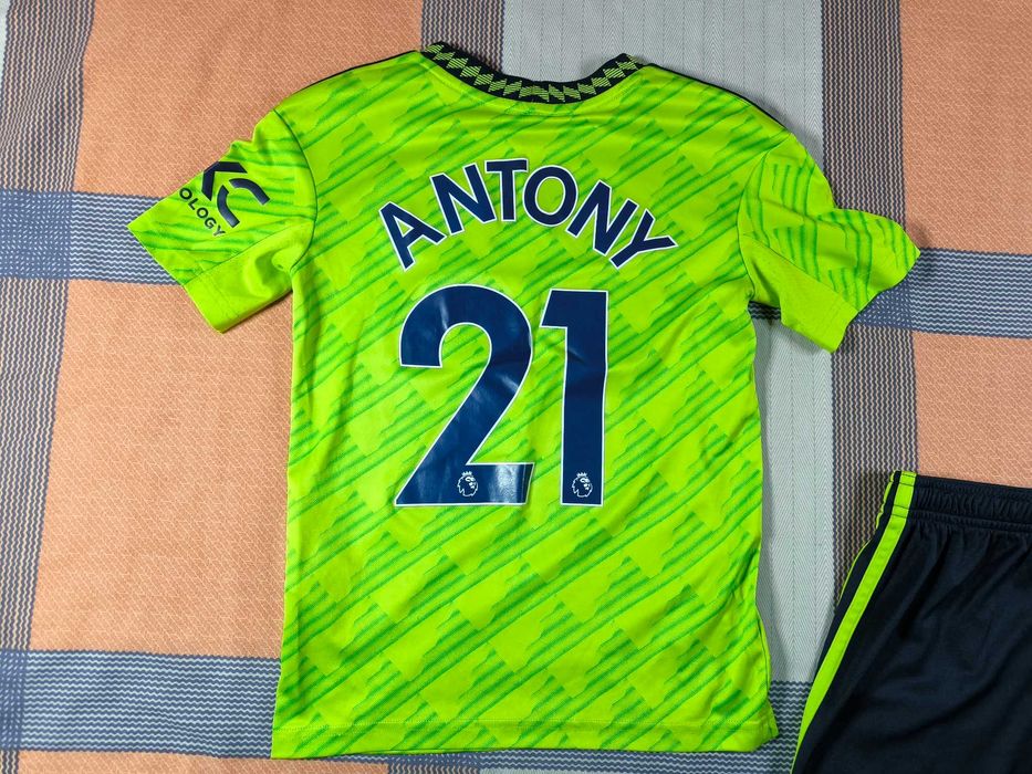 Форма футбольна дитяча ФК Манчестер Юнайтед Adidas, 7-8 років 128