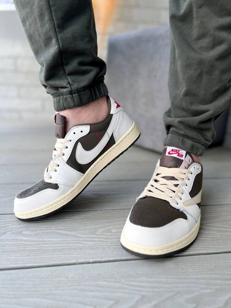 Sneakersy Nike Air Jordan 1 x Travis Scott reverse mocha