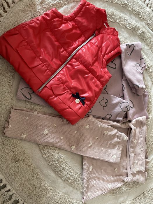 Paka ubranek dla dziewczynki rozmiar 92