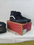 nowe buty Vans Sk8-Hi, Black/Black/White 42.0, 27.0 cm