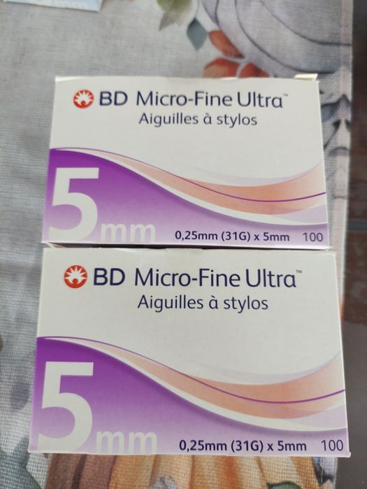BD Micro-Finea Ultra 5mm i 8mm