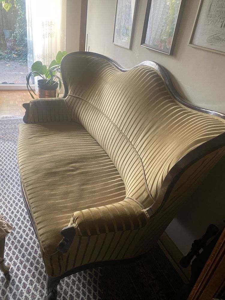 Sofa ludwik XVI stan bardzo dobry jak na ten zabytek