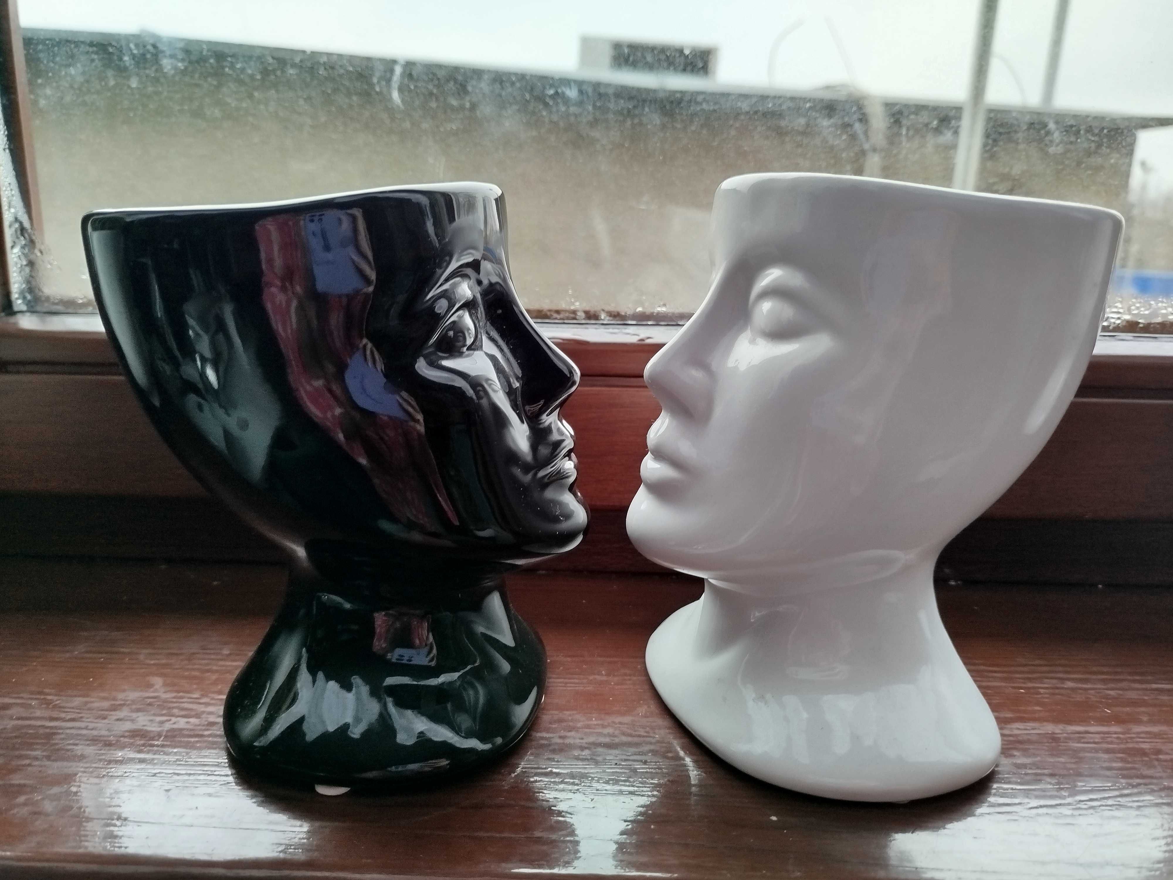 Osłonki ceramiczne w kształcie głowy