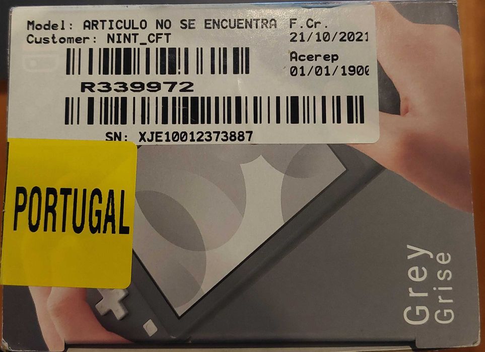 Nintendo Switch Lite+Cartão SD 256Gb+3 Jogos+Bolsa