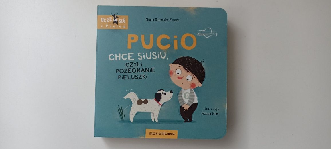 Książka pucio chce siusiu