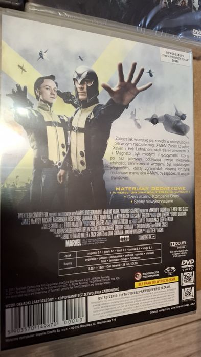 6 płyt DVD Alien vs Predator Mad Max Planeta małp nowa w folii
