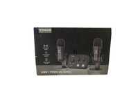 Zestaw Mikrofonowy z interfejsem audio TONOR ASMR 1 STEREO MIC BUNDLE