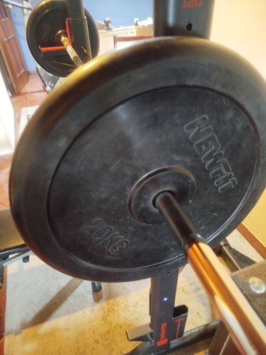 Rack musculação pesos