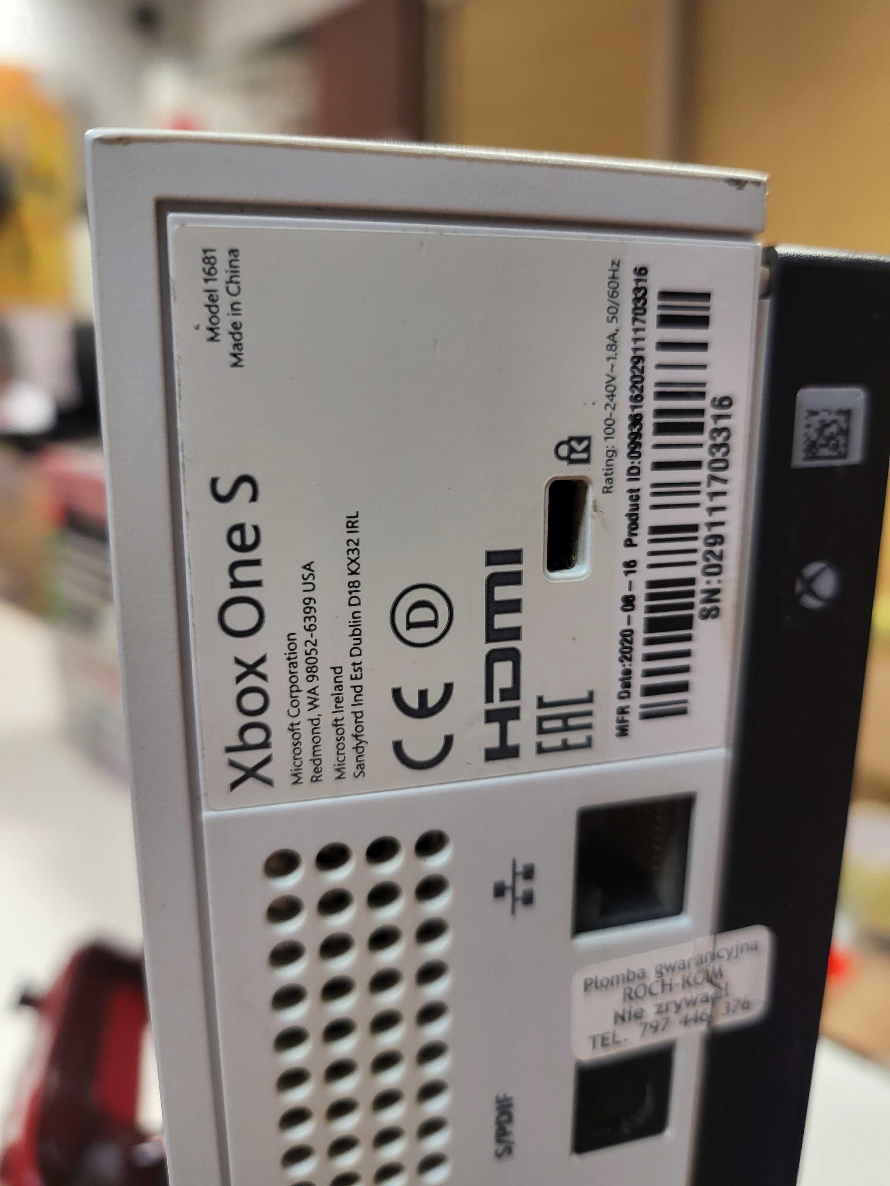 Konsola Xbox One S 1 TB 100% Sprawna Pad Limitowany SklepRetroWWA