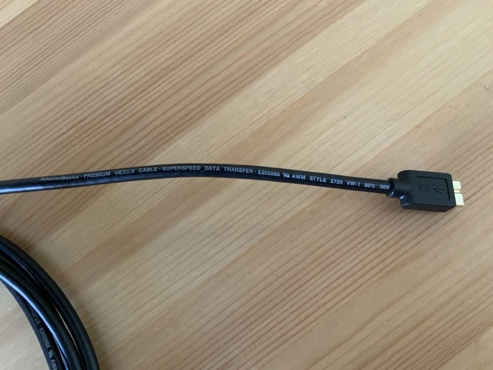Cabo usb 3.1 3metros