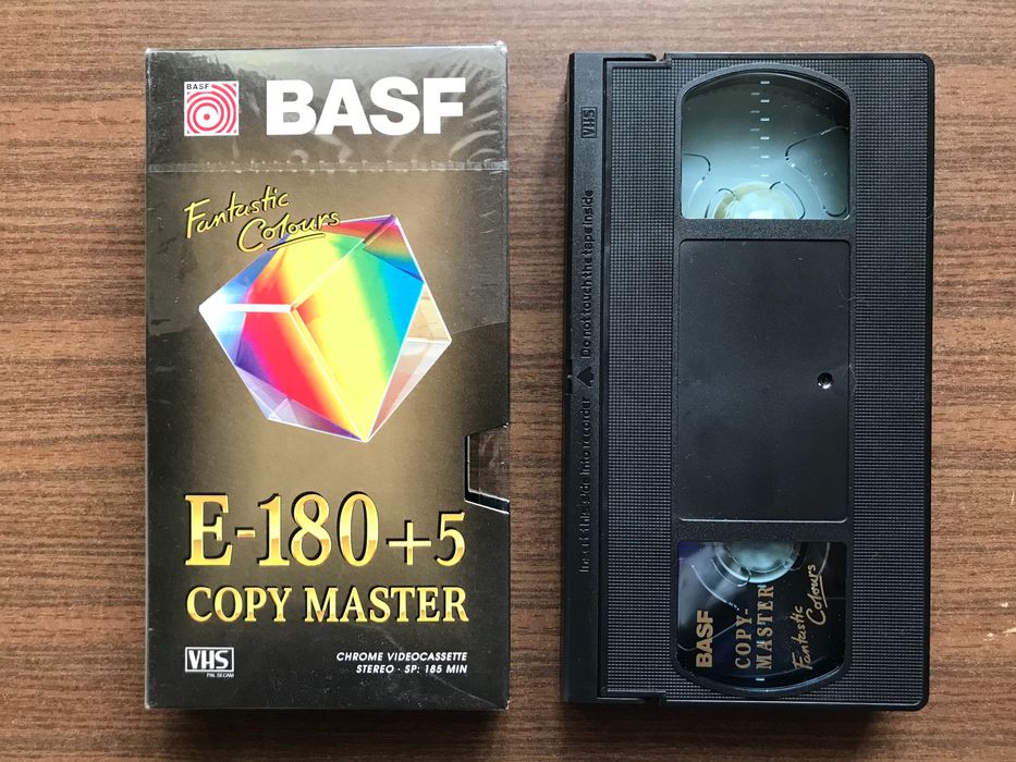 Видеокассета BASF с мультсериалом Утиные истории (1987) Эпизоды 01-08