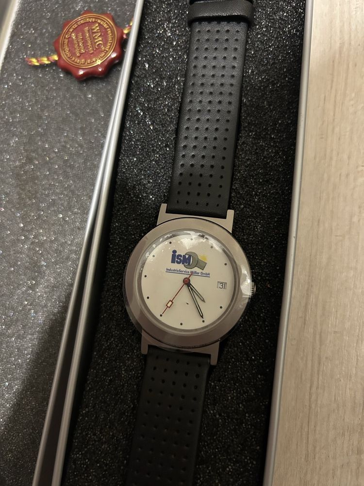 Zegarek WMC Timepieces wodoodorny na pasku genuine leather oryginalny