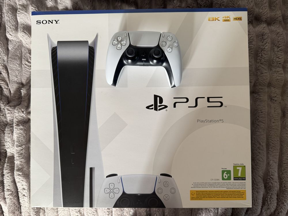 Приставка Playstation 5 Bru-ray Edition (3 ревізія) з двома геймпадами