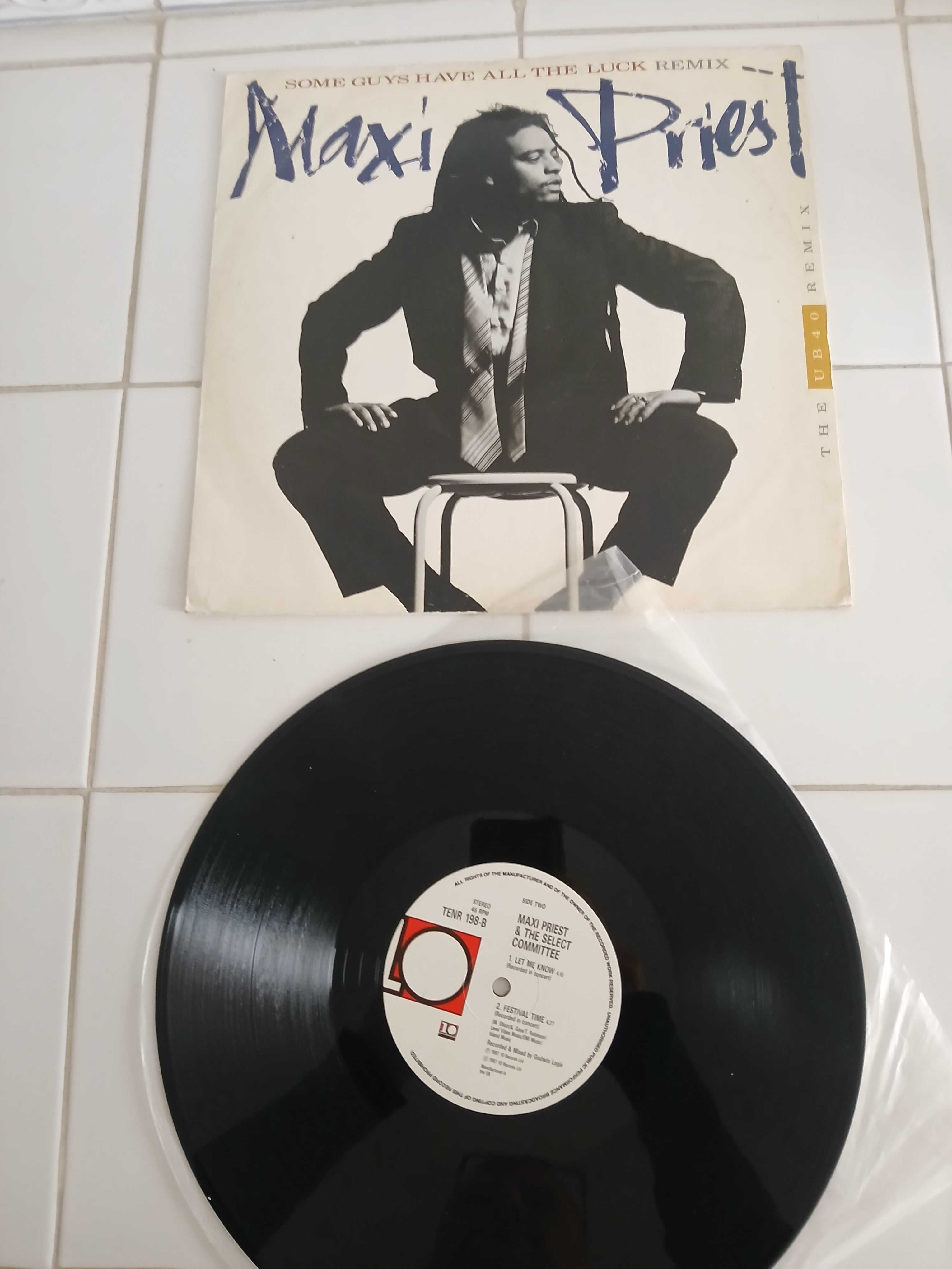 Maxi Priest - Some Guys Have All The Luck (The UB40 Remix) 12"