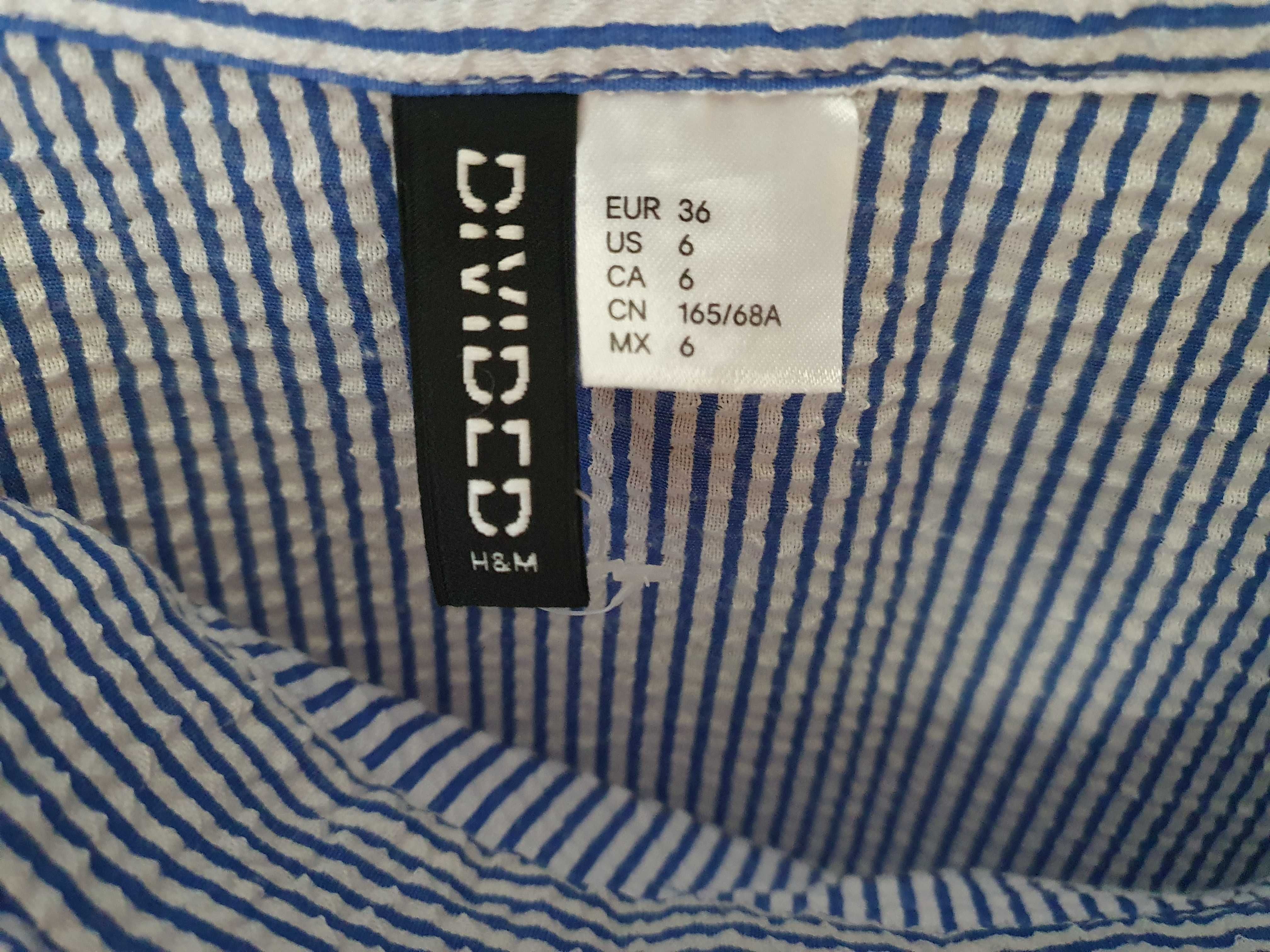 Romantyczna spódnica H&M z wiązaniem z boku 36