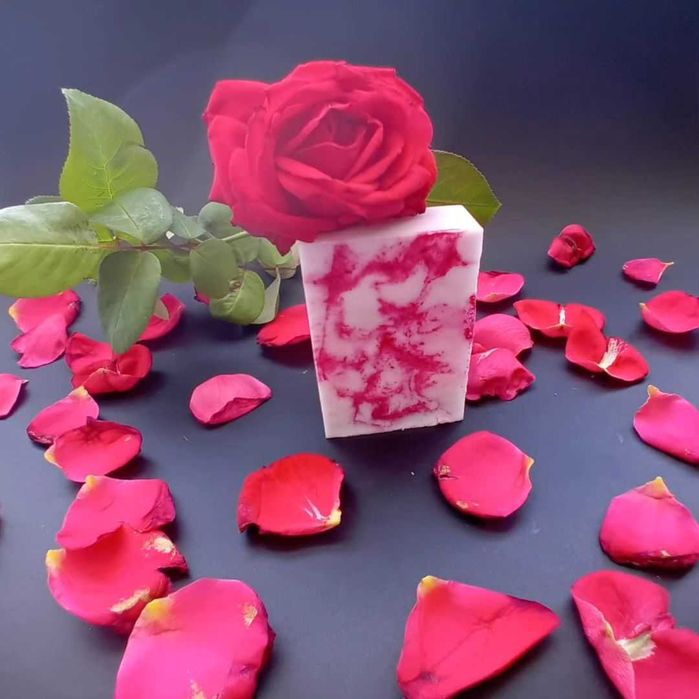 Sabonete de Manteiga Karité e Rosas