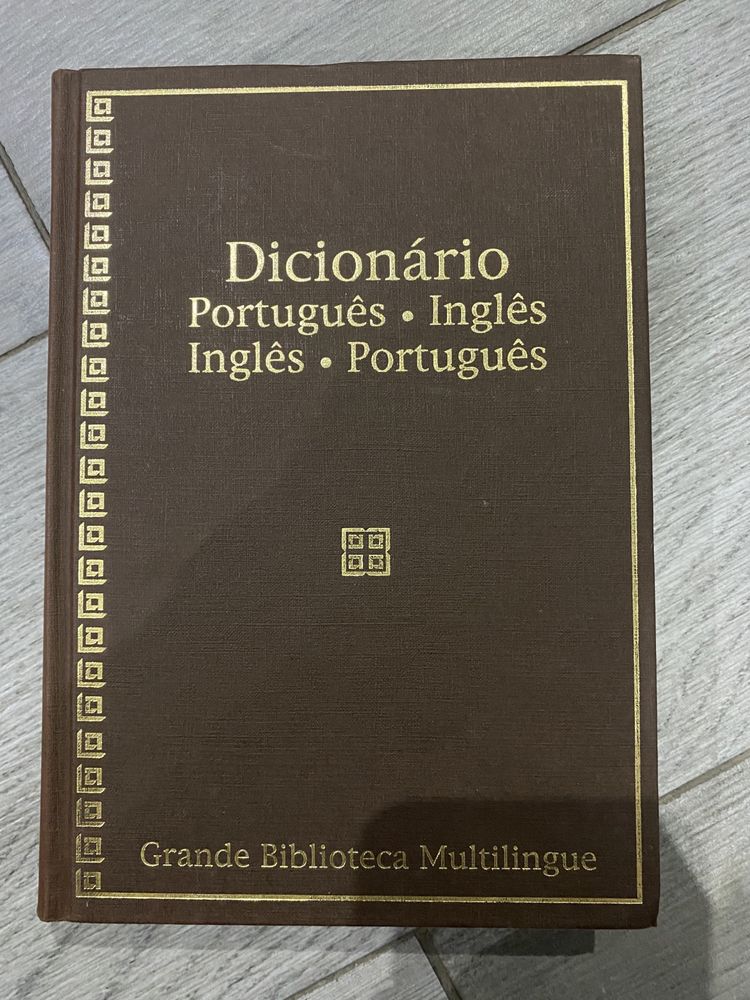 Coleção Dicionários _Grande Biblioteca Multilingue