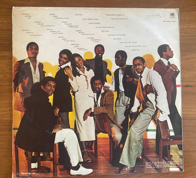 Disco de vinil: Atlantic Starr - Straight to the Point (A&M)