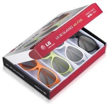LG Óculos 3D Pack Família