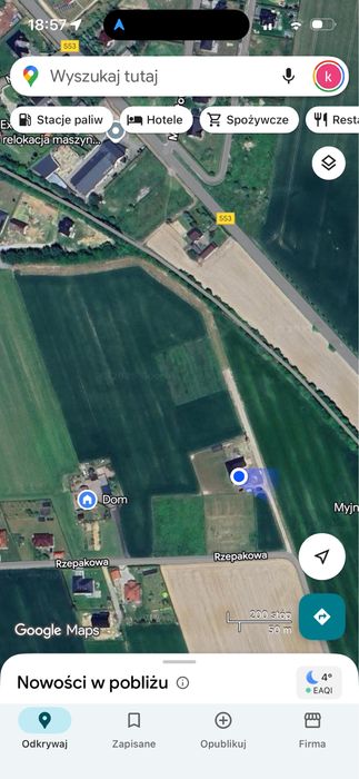 Działki Leszcz Łubianka Toruń 3000m wydane WZ