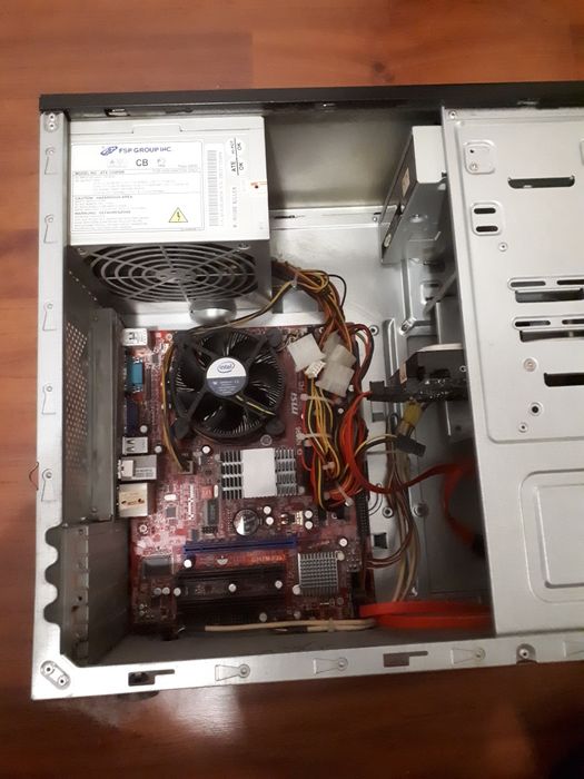 Старый системный блок Celeron 1.8 DDR2 2Gb HDD 160Gb