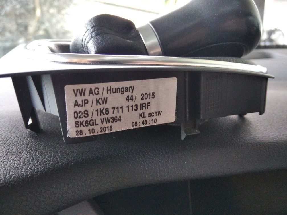 Manete vw 6velocidades