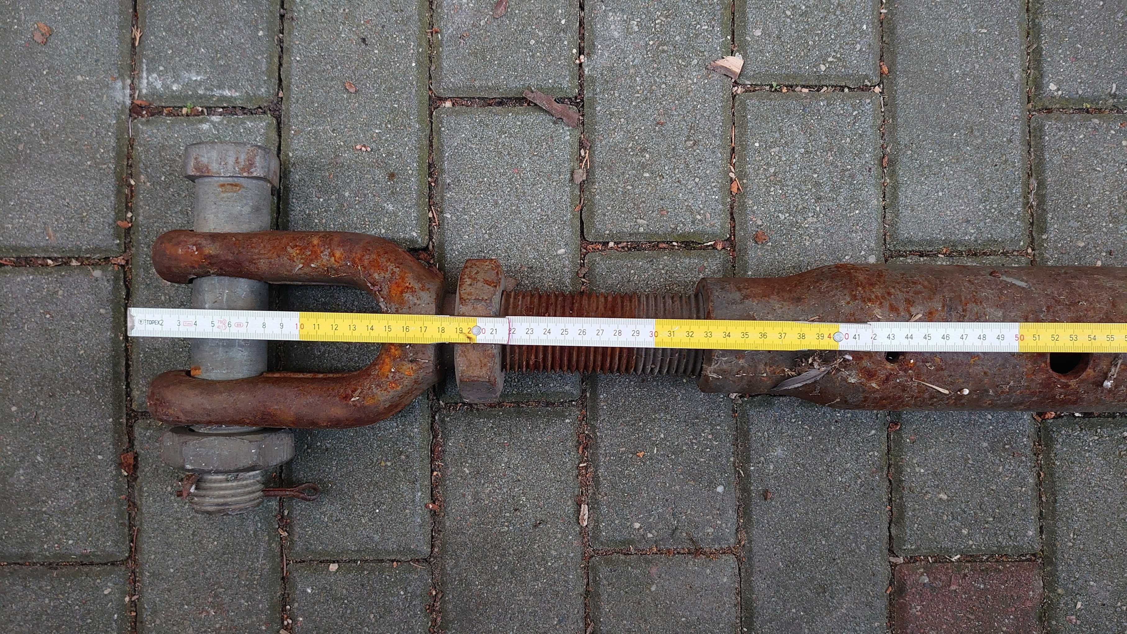 Śruba rzymska napinająca M52 x 300 (napinacz, naciąg, ściągacz, ścisk)