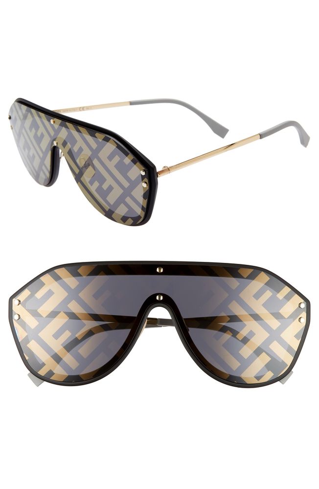 Oryginalne okulary przeciwsłoneczne Fendi monogram