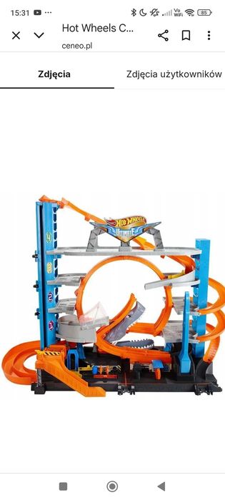 Hot Wheels City Mega Garaż Rekina FTB69