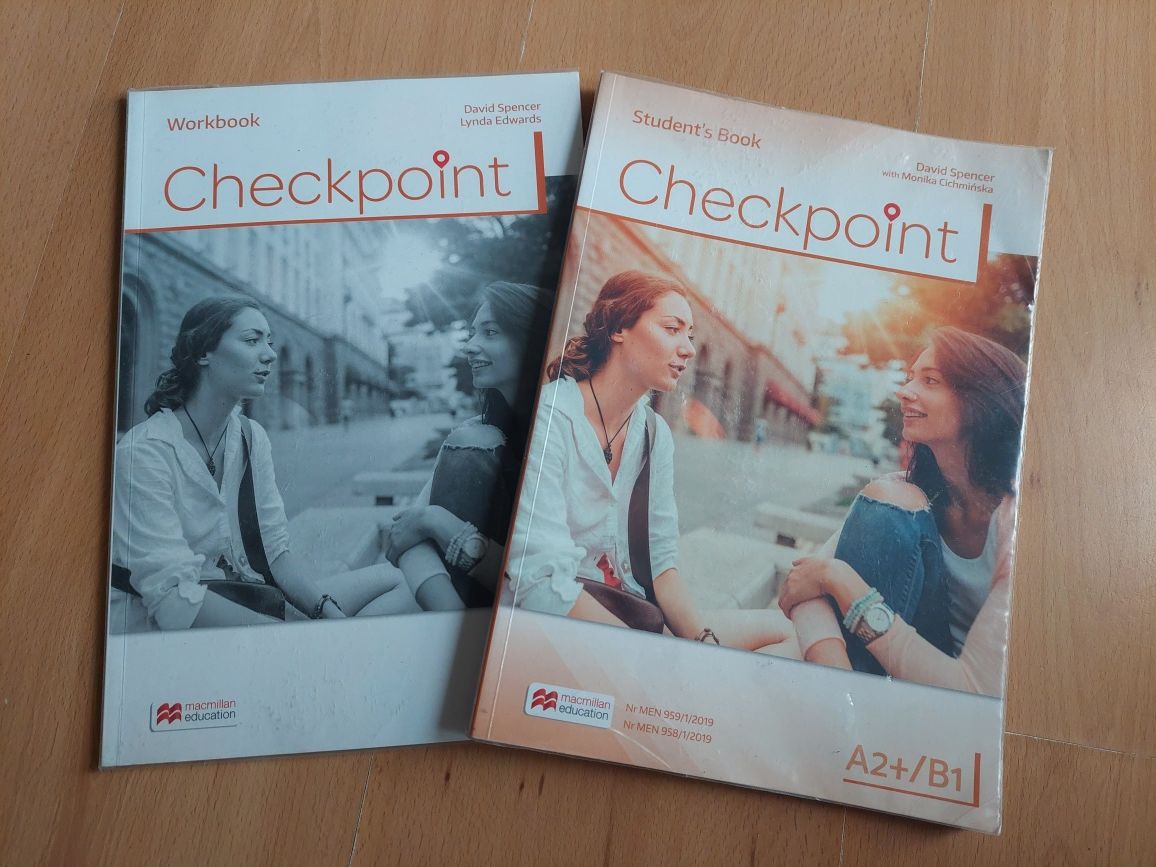 Checkpoint A2+B1 j. Angielski podręcznik +cwiczenia  
Nowe,