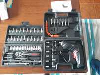 Ferramentas varias manual e elétricas recarregáveis