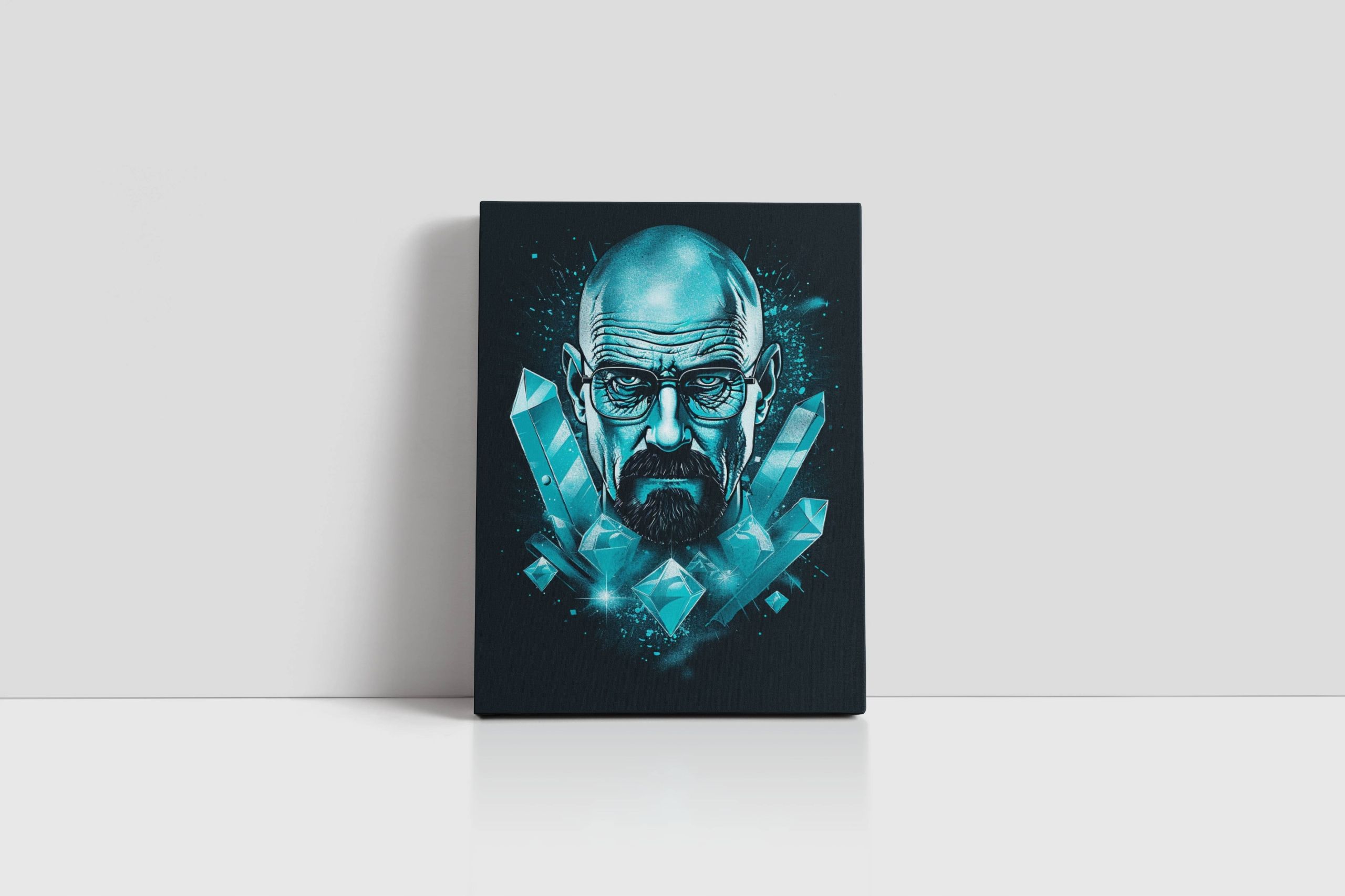 Obraz na płótnie Walter White - Mistyczny Kryształ 30x40 cm