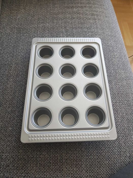 IKEA blacha forma do pieczenia muffinek DROMMAR - teflon