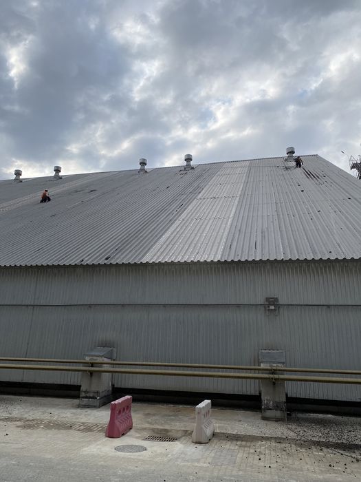 Монтаж молниезащиты и громоотвода, монтаж солнечных панелей на высоте