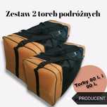 Zestaw 2 dużych  toreb podróżnych, różne kolory- PRODUCENT