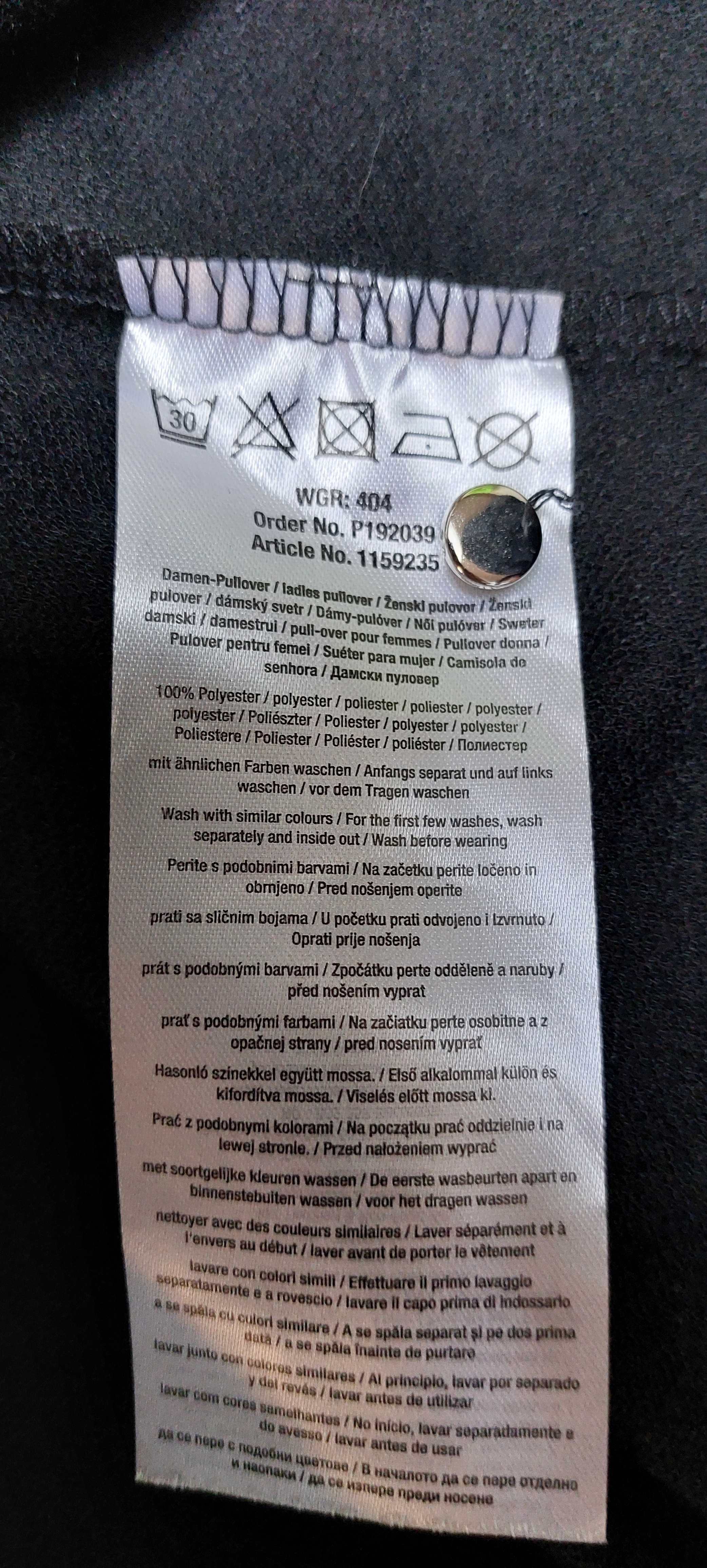 Jak nowa bluzka Kik Janina dekolt serek 46 rękaw podwijany