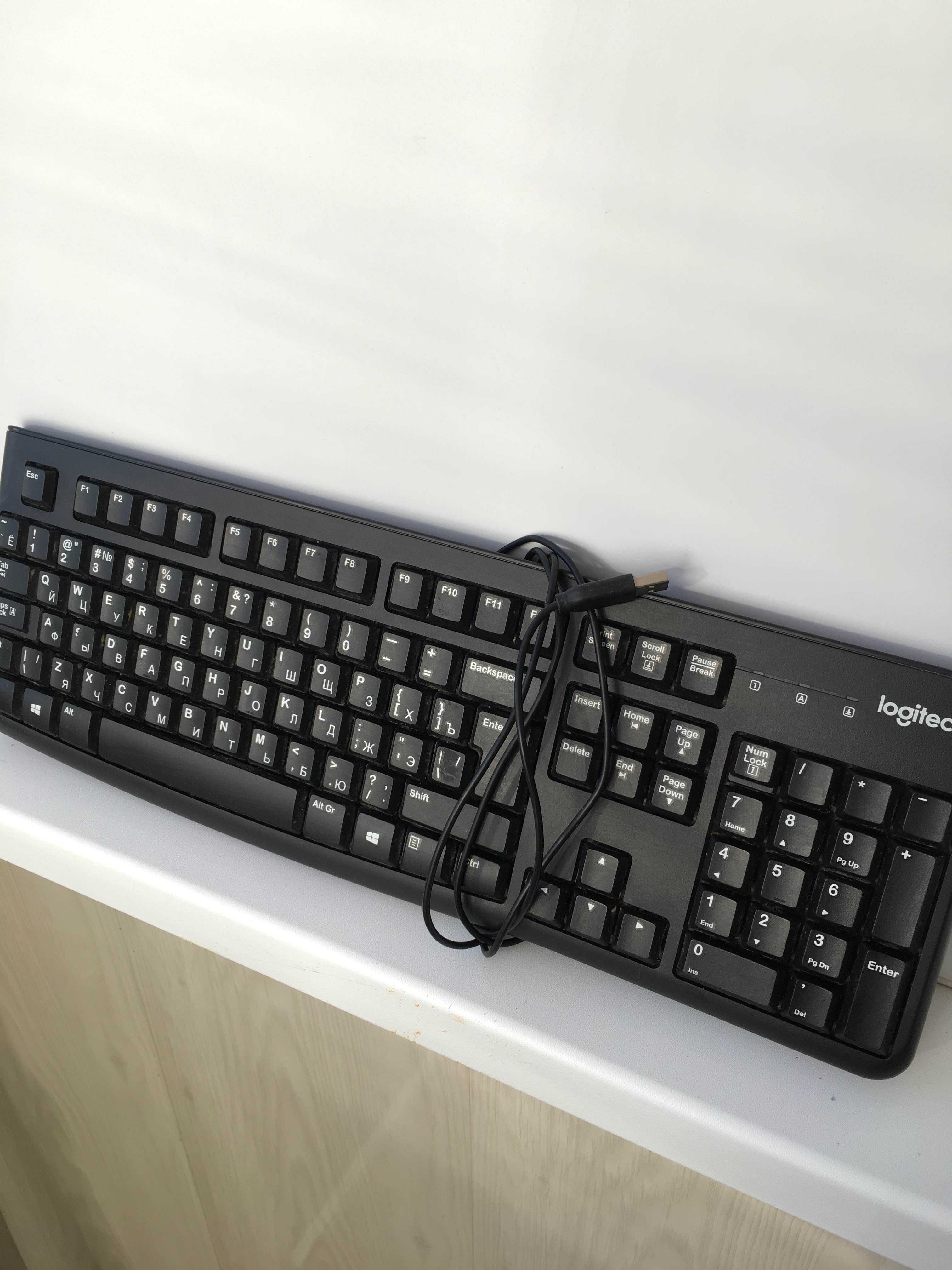 Клавiатура Logitech K120