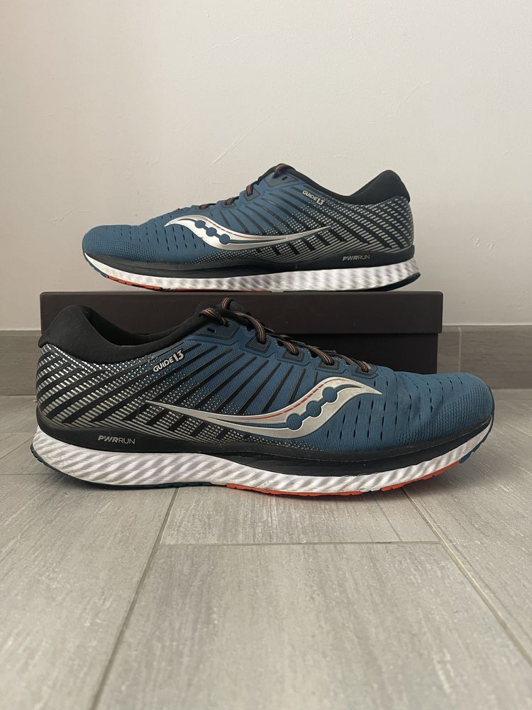 Męskie Buty Sportowe Saucony Guide 13 Blu Sil roz 49 .