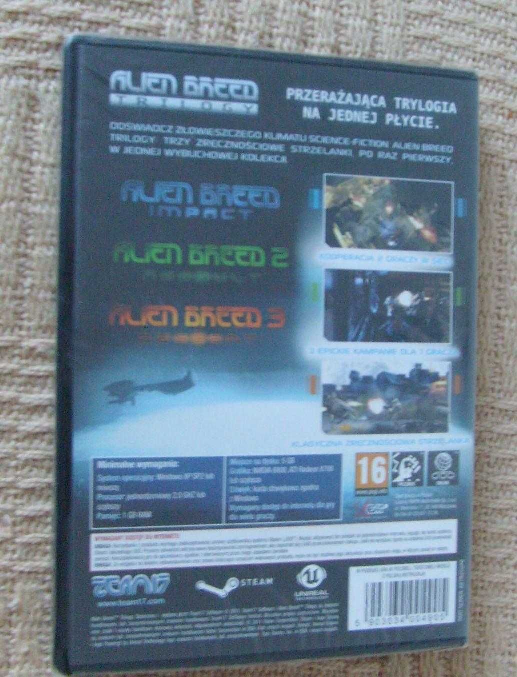 PC Alien Breed Trilogy PL - zestaw 3 części - Nowa w Folii