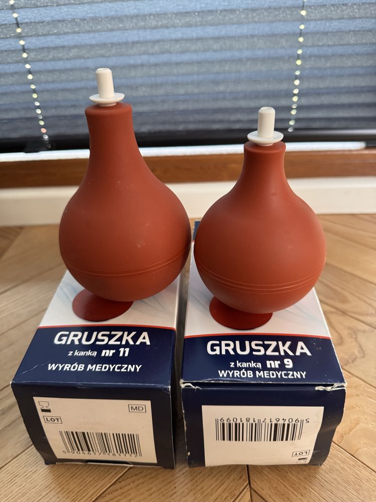 Gruszki do lewatywy 2 sztuki