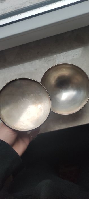 Warmet ufo cukiernica PRL stara srebrna srebro lata 60