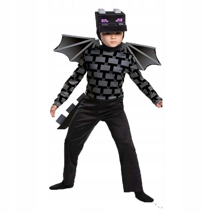 Strój minecraft smok enderdragon przebranie rozmiar L